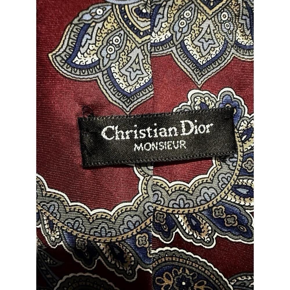 Christian Dior men ties lot of 3 - Picture 4 of 8